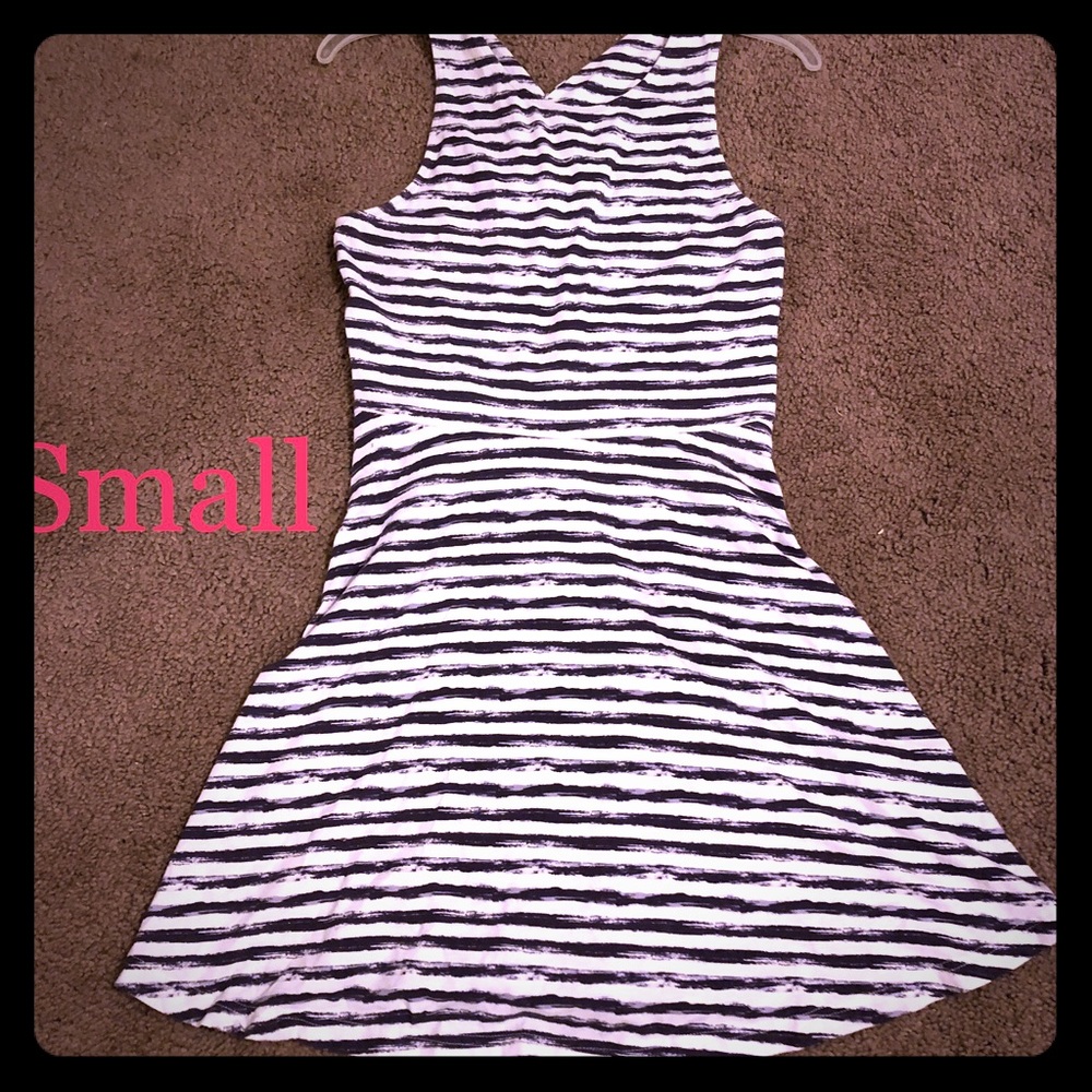 Striped crisscross back America Eagle romper